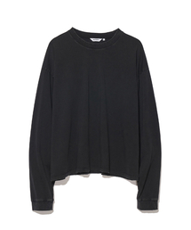 VTG ウォッシュドクロップロングスリーブブラック