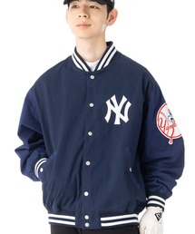 ニューエラゴルフ バーシティジャケット ストレッチコットン NY