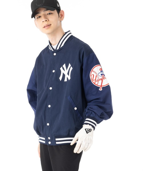 NEW ERA(ニューエラ)の「ニューエラゴルフ バーシティジャケット ストレッチコットン NY(その他アウター・メンズ・ネイビー・XXL/XL/L/M/S)」の15枚目の写真