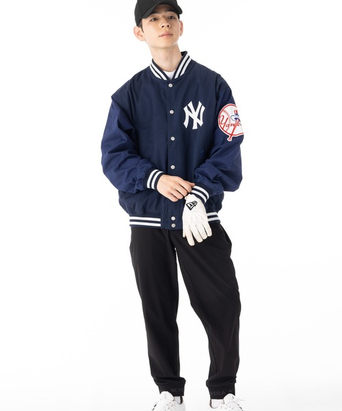 NEW ERA(ニューエラ)の「ニューエラゴルフ バーシティジャケット ストレッチコットン NY(その他アウター・メンズ・ネイビー・XXL/XL/L/M/S)」の17枚目の写真