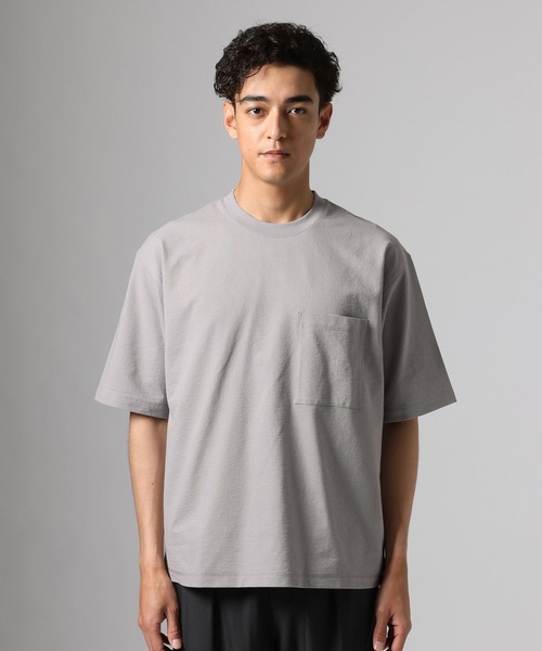 BAYFLOW(ベイフロー)の「【接触冷感】SORONA TEE(Tシャツ/カットソー・メンズ・カーキ/チャコール/ライトグレー・MEDIUM/LARGE)」の7枚目の写真