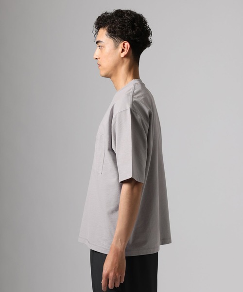 BAYFLOW(ベイフロー)の「【接触冷感】SORONA TEE(Tシャツ/カットソー・メンズ・カーキ/チャコール/ライトグレー・MEDIUM/LARGE)」の8枚目の写真