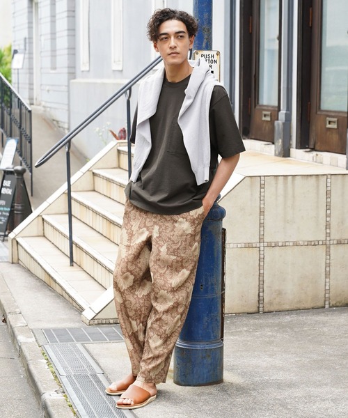 BAYFLOW(ベイフロー)の「【接触冷感】SORONA TEE(Tシャツ/カットソー・メンズ・カーキ/チャコール/ライトグレー・MEDIUM/LARGE)」の17枚目の写真