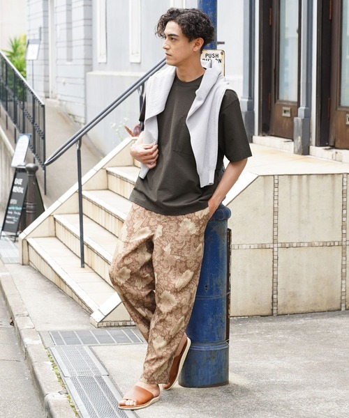 BAYFLOW(ベイフロー)の「【接触冷感】SORONA TEE(Tシャツ/カットソー・メンズ・カーキ/チャコール/ライトグレー・MEDIUM/LARGE)」の18枚目の写真