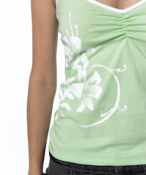 KASHIKO(カシコ)の「Lily Racerback Top Lime(Tシャツ/カットソー・レディース・その他・MEDIUM/SMALL)」の10枚目の写真