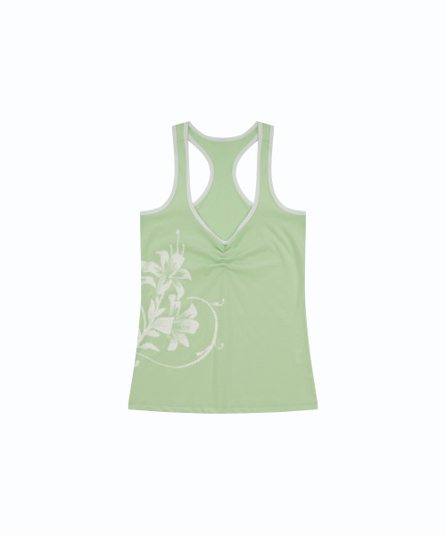 KASHIKO(カシコ)の「Lily Racerback Top Lime(Tシャツ/カットソー・レディース・その他・MEDIUM/SMALL)」の11枚目の写真