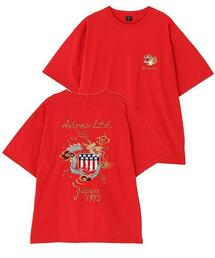 《WEB&DEPOT限定》SOUVENIR EMBROIDERY T-SHIRT / スーベニア 刺しゅう 半袖Tシャツ / AVIREX / アヴィレックス