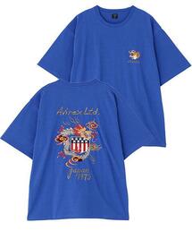 《WEB&DEPOT限定》SOUVENIR EMBROIDERY T-SHIRT / スーベニア 刺しゅう 半袖Tシャツ / AVIREX / アヴィレックス