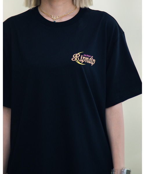 RIPNDIP(リップンディップ)の「SAILOR NERM TEE(BLACK)(Tシャツ/カットソー・メンズ・ブラック・LARGE/X-LARGE/XX-LARGE/SMALL)」の4枚目の写真