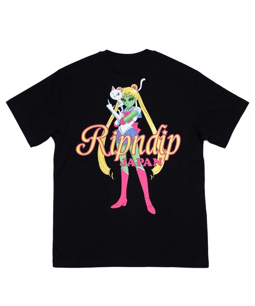 RIPNDIP（リップンディップ）の「SAILOR NERM TEE(BLACK)（Tシャツ/カットソー・メンズ・ブラック・LARGE/X-LARGE/XX-LARGE/SMALL）」の4枚目の写真
