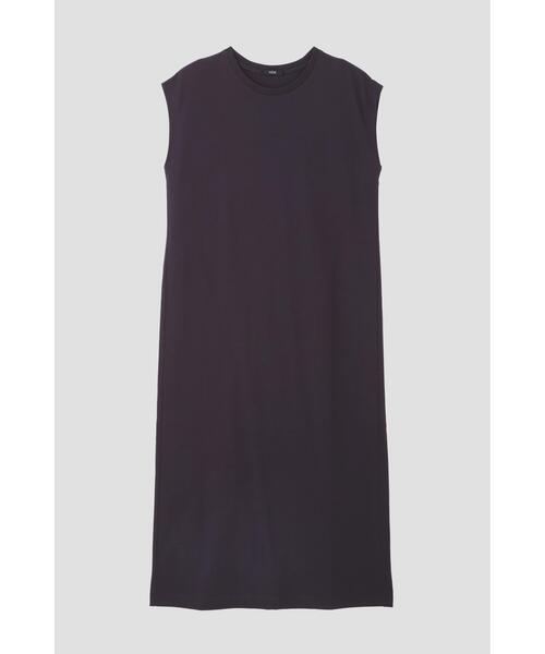 YLEVE(イレーヴ)の「YLEVE / ORGANIC COTTON BIO NO SLEEVE ONE PIECE(ワンピース・レディース・ピンク/ブラウン/ネイビー・1)」の11枚目の写真