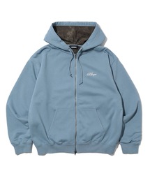 XLARGE | DOUBLE LAYERED ZIP HOODED SWEATSHIRT(パーカー)