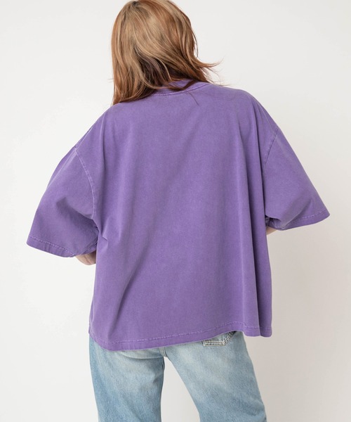 RNA(アールエヌエー)の「M2742 タイガーピグメントT(Tシャツ/カットソー・レディース・スミクロ/ピンク/パープル・MEDIUM)」の8枚目の写真