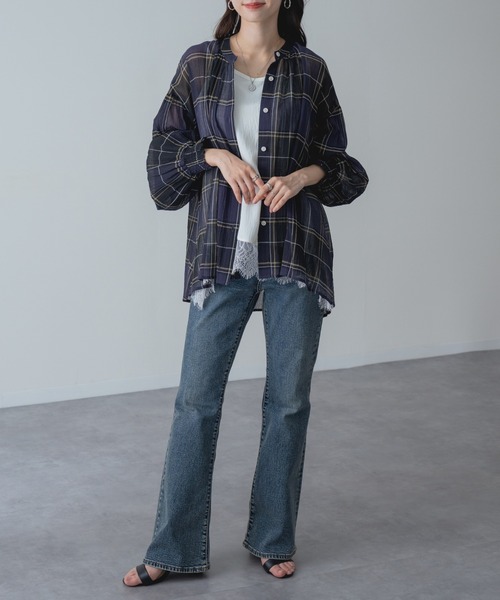 refinedworks(リファインドワークス)の「【refinedworks】ヒンヤリ快適な 接触冷感 裾レース キャミ(キャミソール・レディース・ホワイト/ブラウン/ブラック・FREE)」の22枚目の写真