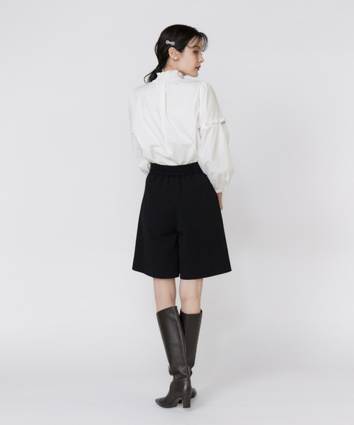 Maglie le cassetto（マーリエ ル カセット）の「《M Maglie le cassetto》フラワーモチーフキュロット（その他パンツ・レディース・ベージュ・7号/9号）」の15枚目の写真