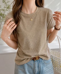 デイリーに活躍する着回し万能アイテム ベーシック半袖Tシャツ