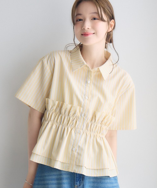 RETRO GIRL｜レトロガールのトップス（イエロー/黄色系）通販 - ZOZOTOWN