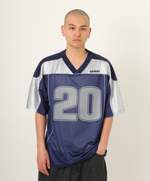 atmos Mesh Football Shirt / アトモス メッシュ フットボール シャツ