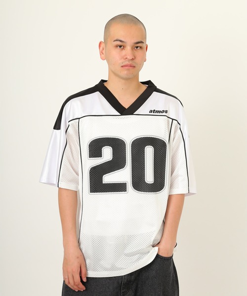 PHENOMENON メッシュフットボールシャツL atmos Mesh Football Shirt / アトモス メッシュ フットボール シャツ