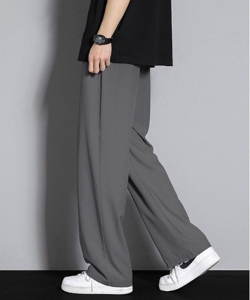 DOUBLE STEAL(ダブルスティール)の「DSイージーワイドパンツ(その他パンツ・メンズ・グレー/チャコール/ブラック・X-LARGE/LARGE/MEDIUM)」の3枚目の写真