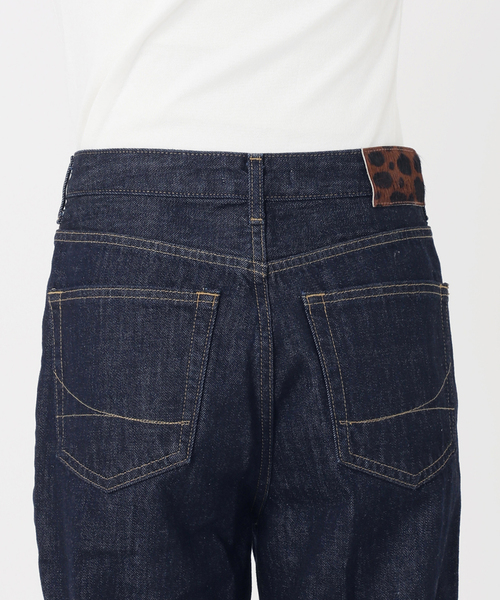Spick & Span(スピックアンドスパン)の「《別注 / 追加》SOMETHING / サムシング for SS VINTAGE SLIMWIDE*(デニムパンツ・レディース・ブラウン/ネイビー・X-SMALL/LARGE/MEDIUM/SMALL)」の7枚目の写真
