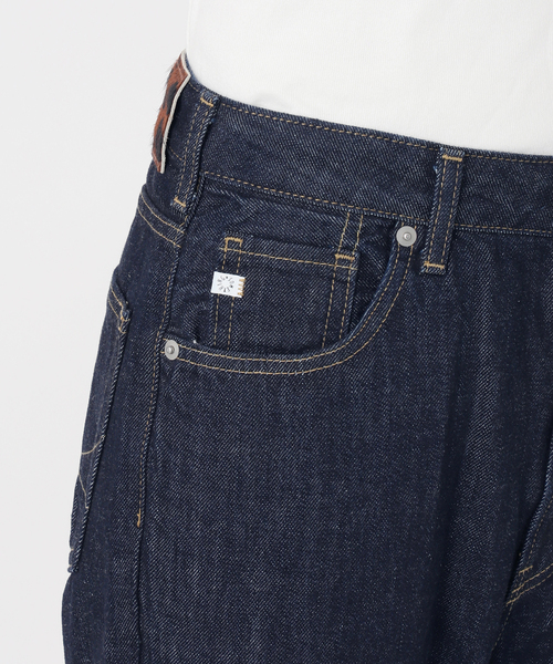 Spick & Span(スピックアンドスパン)の「《別注 / 追加》SOMETHING / サムシング for SS VINTAGE SLIMWIDE*(デニムパンツ・レディース・ブラウン/ネイビー・X-SMALL/LARGE/MEDIUM/SMALL)」の9枚目の写真