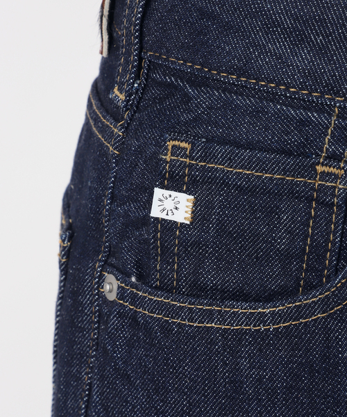 Spick & Span(スピックアンドスパン)の「《別注 / 追加》SOMETHING / サムシング for SS VINTAGE SLIMWIDE*(デニムパンツ・レディース・ブラウン/ネイビー・X-SMALL/LARGE/MEDIUM/SMALL)」の10枚目の写真
