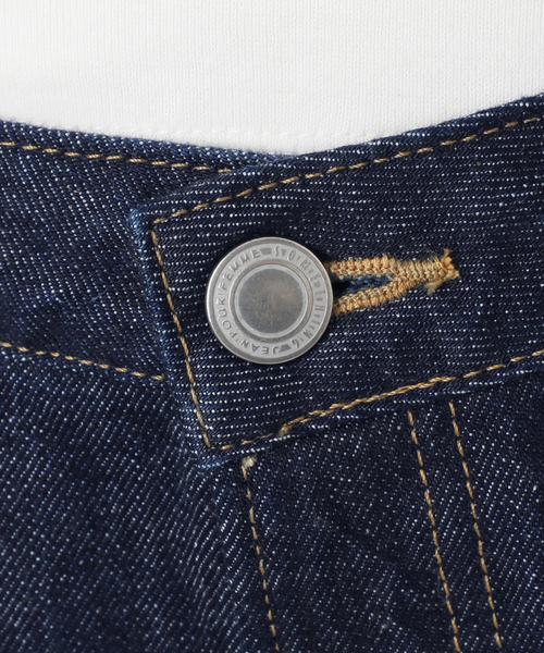 Spick & Span(スピックアンドスパン)の「《別注 / 追加》SOMETHING / サムシング for SS VINTAGE SLIMWIDE*(デニムパンツ・レディース・ブラウン/ネイビー・X-SMALL/LARGE/MEDIUM/SMALL)」の11枚目の写真