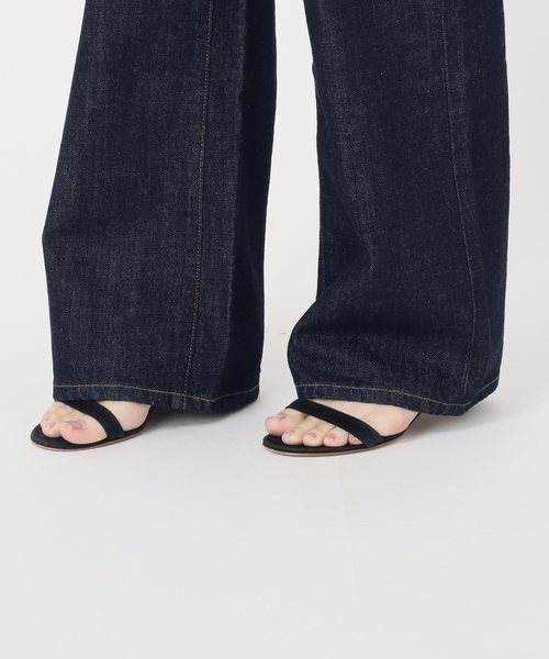 Spick & Span(スピックアンドスパン)の「《別注 / 追加》SOMETHING / サムシング for SS VINTAGE SLIMWIDE*(デニムパンツ・レディース・ブラウン/ネイビー・X-SMALL/LARGE/MEDIUM/SMALL)」の12枚目の写真