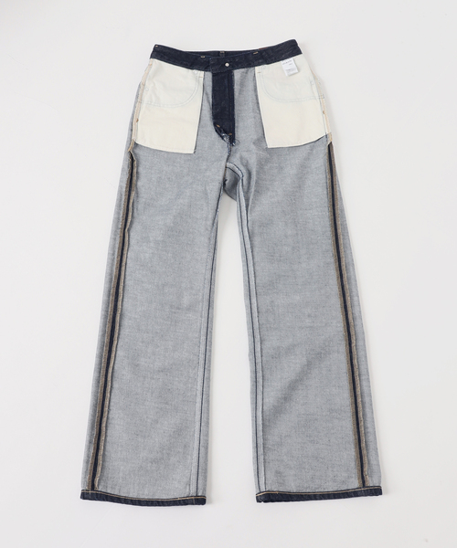 Spick & Span(スピックアンドスパン)の「《別注 / 追加》SOMETHING / サムシング for SS VINTAGE SLIMWIDE*(デニムパンツ・レディース・ブラウン/ネイビー・X-SMALL/LARGE/MEDIUM/SMALL)」の15枚目の写真