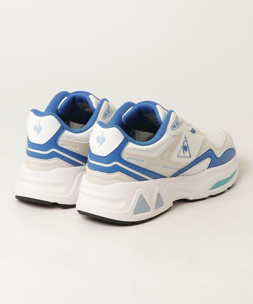 le coq sportif（ルコックスポルティフ）の「LCS R 980  /  LCS R 980（スニーカー・メンズ・ホワイト×ネイビー/ホワイト×ブルー・24.5cm/22.5cm/23.5cm/23.0cm/24.0cm/26.5cm/26.0cm/25.5cm/25.0cm/28.0cm/27.5cm/27.0cm）」の3枚目の写真