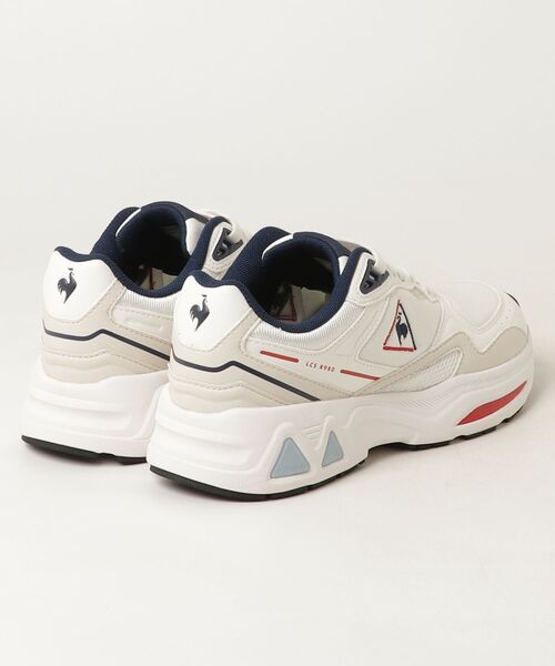 le coq sportif（ルコックスポルティフ）の「LCS R 980  /  LCS R 980（スニーカー・メンズ・ホワイト×ネイビー/ホワイト×ブルー・24.5cm/22.5cm/23.5cm/23.0cm/24.0cm/26.5cm/26.0cm/25.5cm/25.0cm/28.0cm/27.5cm/27.0cm）」の5枚目の写真