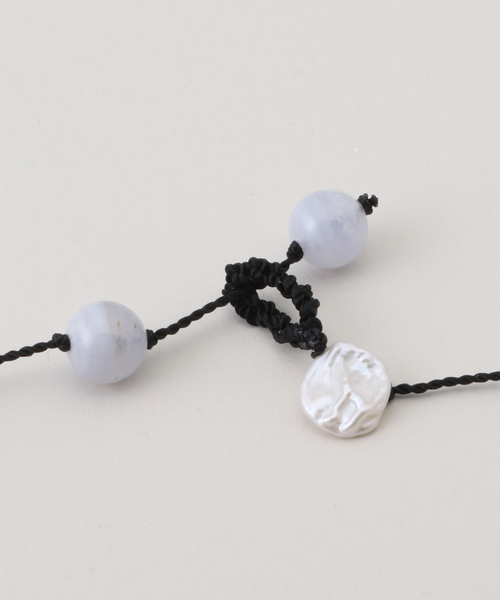 JOURNAL STANDARD(ジャーナルスタンダード)の「【MUSSELS AND MUSCLES/マッソーズアンドマッソーズ 】 LONG BEADED NL(ネックレス・レディース・ホワイト・FREE)」の3枚目の写真