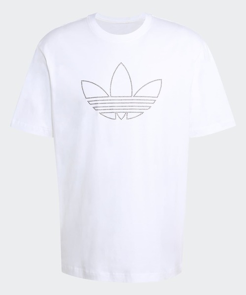 adidas(アディダス)の「スタッテッド ティー / アディダスオリジナルス adidas Originals(Tシャツ/カットソー・メンズ・ホワイト・X-LARGE/X-SMALL/MEDIUM/SMALL/3XL/XX-LARGE/LARGE)」の6枚目の写真