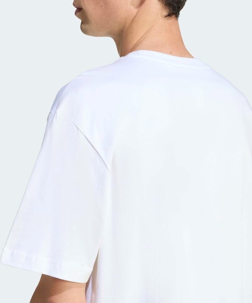 adidas(アディダス)の「スタッテッド ティー / アディダスオリジナルス adidas Originals(Tシャツ/カットソー・メンズ・ホワイト・X-LARGE/X-SMALL/MEDIUM/SMALL/3XL/XX-LARGE/LARGE)」の4枚目の写真