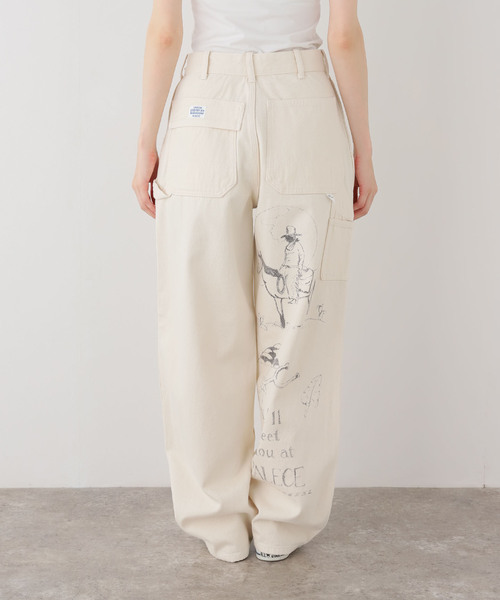 FRAMeWORK（フレームワーク）の「UNION HERCULES MADE work pants SWELL VIN（カーゴパンツ・レディース・アイボリー・MEDIUM/SMALL）」の12枚目の写真