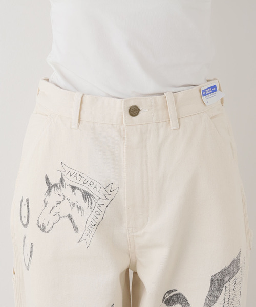 FRAMeWORK（フレームワーク）の「UNION HERCULES MADE work pants SWELL VIN（カーゴパンツ・レディース・アイボリー・MEDIUM/SMALL）」の13枚目の写真