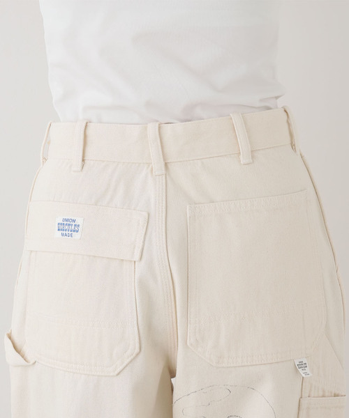 FRAMeWORK（フレームワーク）の「UNION HERCULES MADE work pants SWELL VIN（カーゴパンツ・レディース・アイボリー・MEDIUM/SMALL）」の5枚目の写真
