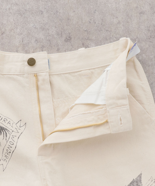 FRAMeWORK（フレームワーク）の「UNION HERCULES MADE work pants SWELL VIN（カーゴパンツ・レディース・アイボリー・MEDIUM/SMALL）」の9枚目の写真
