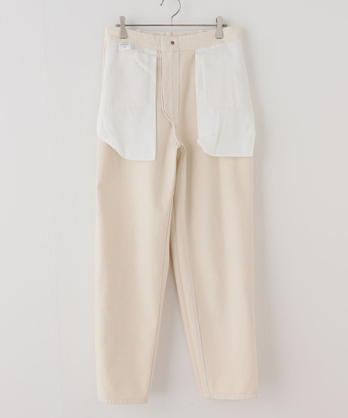 FRAMeWORK（フレームワーク）の「UNION HERCULES MADE work pants SWELL VIN（カーゴパンツ・レディース・アイボリー・MEDIUM/SMALL）」の10枚目の写真
