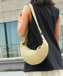 Archivepke（アーカイブエプク）の「Archivepke/アーカイブエプク Small fling hobo bag 三日月型 ラムスキン ハンドバッグ ショルダーバッグ レディース 韓国 ガーリー ナチュラル 2026年秋冬 秋服（ショルダーバッグ）」