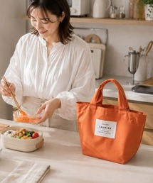 Leaflets（リーフレッツ）の「【 Leaflets / リーフレッツ 】LAURIER 保冷ランチトート　Mサイズ　ECI（トートバッグ）」