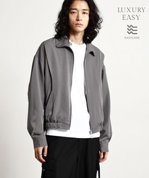 【LUXURY＋EASY】＜イージーケア＞CURVE LINE COMPACT BLOUSON/ラグイージーカーブラインコンパクトブルゾン