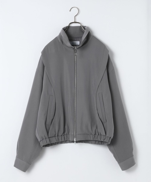RAGEBLUE(レイジブルー)の「【LUXURY+EASY】<イージーケア>CURVE LINE COMPACT BLOUSON/ラグイージーカーブラインコンパクトブルゾン(ブルゾン・メンズ・ブラック/パープル/グレー・MEDIUM/LARGE)」の4枚目の写真
