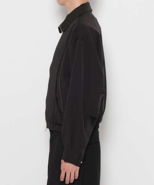 RAGEBLUE(レイジブルー)の「【LUXURY+EASY】<イージーケア>CURVE LINE COMPACT BLOUSON/ラグイージーカーブラインコンパクトブルゾン(ブルゾン・メンズ・ブラック/パープル/グレー・MEDIUM/LARGE)」の19枚目の写真