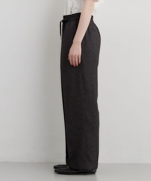 THE SHOP TK (ザ ショップ ティーケー )の「ネップツイードイージーワイドパンツ(その他パンツ・レディース・ブラック系3/ダークブラウン系3・12/13)」の12枚目の写真