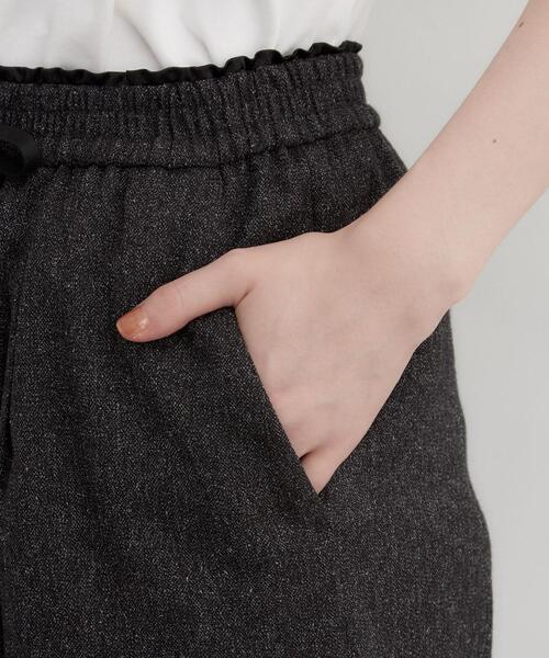 THE SHOP TK (ザ ショップ ティーケー )の「ネップツイードイージーワイドパンツ(その他パンツ・レディース・ブラック系3/ダークブラウン系3・12/13)」の16枚目の写真