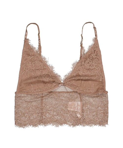 PROJECT WAVE(プロジェクトウェーブ)の「RACE BRA TOP-GRAY(Tシャツ/カットソー・レディース・アイボリー/グリーン/ブラウン/ライトグレー・FREE)」の3枚目の写真