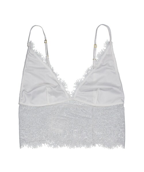 PROJECT WAVE(プロジェクトウェーブ)の「RACE BRA TOP-GRAY(Tシャツ/カットソー・レディース・アイボリー/グリーン/ブラウン/ライトグレー・FREE)」の2枚目の写真