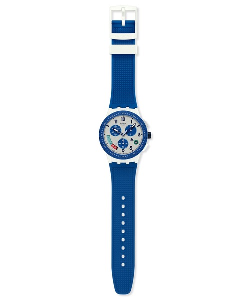 SWATCH(スウォッチ)の「TIME FLIES(アナログ腕時計・レディース・ブルー/グリーン・FREE)」の10枚目の写真